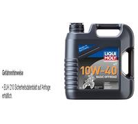 4 L Liqui Moly Olio Motore Motorrad 4Takt 10W-40 Basic Offroad API SN PLUS