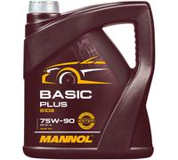 20 (5x4) Litro Mannol SAE 75W-90 Basic Plus Olio per Ingranaggi Api GL4+
