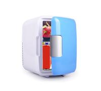 4 L Mini Frigo Con Funzione Di Raffreddamento E Riscaldamento Frigorifero Elettrico Compatibilità Di Alimentazione AC + DC Per Camera Da Letto, Ufficio, Auto, Dormitorio Trucco Cura Della Pelle Frigo