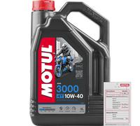 4 L MOTUL Olio Motore 3000 10W40 4T API SM MA2 107693