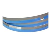 4 lame for seghe a nastro bimetalliche M42 da 1140 mm, lame for seghe a nastro HSS argentate for il taglio dell'acciaio - opzioni 8/12T e 10/14T(8/12T)
