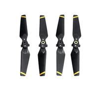 4 Lame In Fibra Di Carbonio Pieghevoli A Sgancio Rapido Compatibili Con DJI Spark Dron(Gold)