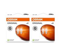 OSRAM ORIGINAL LINE 12V, Glass Wedge Base, 2721-2BL, Double blister (2 lamps)