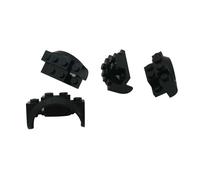 4 LEGO Vehicle Mudguard 4 x 2 1/2 x 2 1/3 Arch Round Rounded Legs Nero