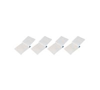 4 Libretto 50 Pezzi 10 cm X 7,5 cm Bianco Pulizia Morbida Carta Tessuto per Lenti Fotocamera