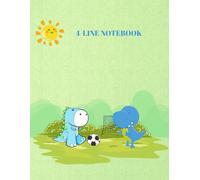 4-Line Notebook: Handwriting Practice paper for Kids.