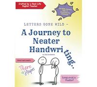 4-Lined Handwriting Practice Notebook with Margin - English Writing Journal for Kids, ESL Students & Adults | Practice Cursive and Print Handwriting ... Funny Cover for Fun Learning.: For All Ages.