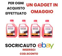 4 Litri Antigelo Liquido Refrigerante -37° Auto Cool MOTUL OPTIMAL ROSSO