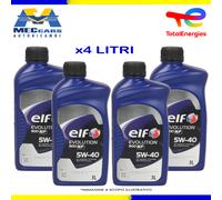 1 LITRO ELF EVOLUTION 900 NF 5W40 OLIO MOTORE ACEA A3 / B4 RENAULT DACIA NISSAN