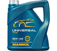 4 Litri MANNOL Universale 15W-40 Olio Motore API SN/CH-4 ACEA A3/B4