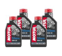 4 Litri MOTUL TRANSOIL 10W30 Olio per cambi con frizione a bagno d'olio