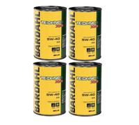 4 Litri Nuovo Bardahl Bardhal Technos 5W40 XVS C3 Olio Motore Auto 100%Sintetico