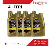 4 LITRI OLIO ENI I-RIDE 10W30 MOTO API SJ JASO MA2 synthetic cod 15163 001539