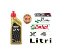 4 Litri Olio-Lubrificante Castrol Moto 2t Power1 XR 77 Lt.1