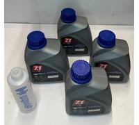 4 Litri Olio Miscela Malossi 7.1 2 Tempi Racing 100% Sintetico con Misurino