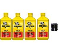 4 LITRI OLIO MOTO BA RDHAL. XTC C60 10W50 + FILTRO HIFLO HF303