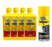 4 LITRI OLIO MOTORE 4T BARDAHL XTC C60 10W40 OMAGGIO SPRAY CATENA HIGH SPEED