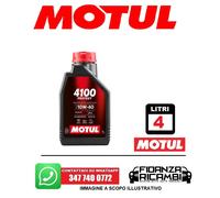 4 LITRI OLIO MOTORE AUTO MOTUL 4100 PROTECT 10W-40 API PERFORMANCE SL/CF