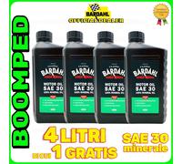 4 Litri Olio Motore Bardahl Classic SAE 30 Minerale AUTO MOTO EPOCA ANNI 04BD05