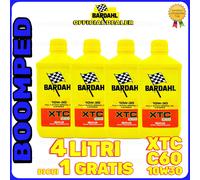 4 litri Olio Motore Bardal Bardhal XTC C60 10W-30 OLIO MOTO SCOOTER 04BD58