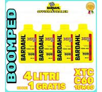 4 litri Olio Motore Bardhal Bardhal XTC C60 10W-40 OLIO MOTO SCOOTER 04BD36