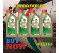 Olio motore auto Edge Turbo Diesel 5W40 Q3 Titanium lubrificante 1L CASTROL