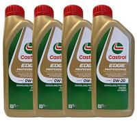 4 LITRI - OLIO MOTORE CASTROL EDGE PROFESSIONAL LL IV FE 0W20 ACEA C5, C6, VW 508 00/509 00, WSS-M2C956-A1