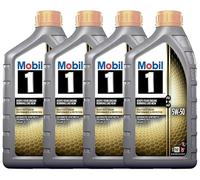 4 LITRI - Olio Motore Mobil 1 5W-50 FS x2 ACEA A3/B4 - API SJ - SL - SM - SN - SN PLUS - MB APPROVAL 229.3 - PORCHE A40