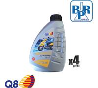 4 LITRI OLIO MOTORE MOTO SCOOTER MISCELA Q8 UNIMIX 2T MINERALE (LT.4)