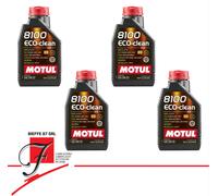 4 LITRI OLIO MOTORE MOTUL 8100 ECO-CLEAN 0W30 ACEA C2 API SP FIAT 955535