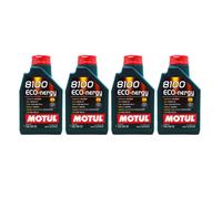 4 Litri Olio Motore Motul 8100 Eco-Nergy 5W30 Jaguar Land Rover SP A5/B5 04MO71