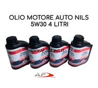 4 LITRI OLIO MOTORE NILS CORONA 5W30 100% SINTETICO MOTORI AUTO DIESEL BENZINA