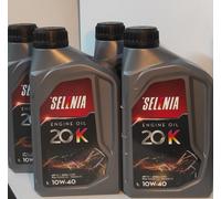 4 LITRI OLIO MOTORE SELENIA 20 K 10W40 ACEA A3/B4 FCA 955535-C2 955535-D2