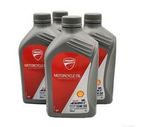 4 LITRI OLIO MOTORE SHELL ADVANCE 15W50 - ORIGINALE DUCATI - 100% SINTETICO