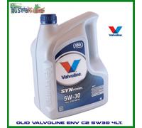 4 LITRI OLIO MOTORE VALVOLINE SYNPOWER ENV C2 5W-30 FULL SYNTHETIC API SN/CF