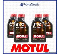 4 Litri OLIO MOTUL X-CLEAN + 5W30 - C3 - LL04 - 229.51 - C30 -VW 504.00 - 507.00