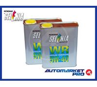 4 LITRI OLIO SELENIA WIDE RANGE 5W40 WR FIAT LANCIA ALFA ROMEO TAGLIANDO DIESEL