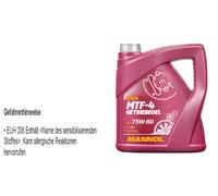 4 Litri Originale MANNOL Olio Del Cambio MTF-4 Olio Del Cambio 75W-80