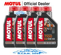 4 LITRI TAGLIANDO OLIO MOTUL 7100 10W60 100% SINTETICO MOTO SUZUKI