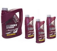 4 Litro + 3x 1 Olio per Ingranaggi Mannol Dexron II Automatico Fluido Cambio
