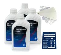 4 Litro Fluido per Cambio Automatico 6HP ZF Lifeguard 6 Incl. Imbuto + Rimorchio