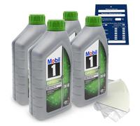 4 Litro Mobil 1 Esp X4 0W40 0W-40 Olio Porsche A40 C40 VW 511.00 Acea C3 Set