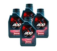 4 LITRO OLIO MISCELA MOTUL 800 2T FACTORY LINE OFF ROAD 100% SINTETICO 04MO08
