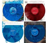 4 LP Jazz Blues Collection - Miles Davis / John Coltrane / Dave Brubeck Quartet Time Out / Herbie Hancock - Limited Edition Vinyl Set