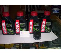 4 LT KIT TAGLIANDO FILTRO OLIO MOTUL 5100 10W50 CAGIVA 900 GRAND CANYON 97