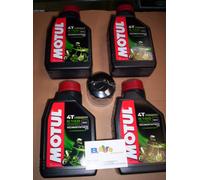4 LT KIT TAGLIANDO FILTRO OLIO MOTUL 5100 15W50 CAGIVA 900 GRAND CANYON 1997
