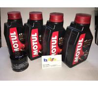 4 LT KIT TAGLIANDO FILTRO OLIO MOTUL 7100 5W40 TRIUMPH 600 TT 00-05