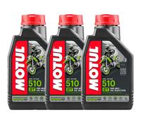 4 LT LITRI MOTUL OLIO MISCELA MOTO 2T 2 TEMPI 510 FD TECHNOSYNTHESE ANTIFUMO
