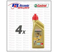 4 LT LITRI OLIO MOTORE 4T 4 TEMPI CASTROL POWER 1 4T 10W30