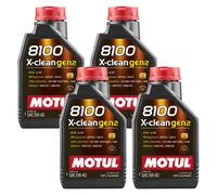4 LT MOTUL 8100 XCLEAN GEN2 5W40 Olio motore 100% sintetico per benzina e Diesel